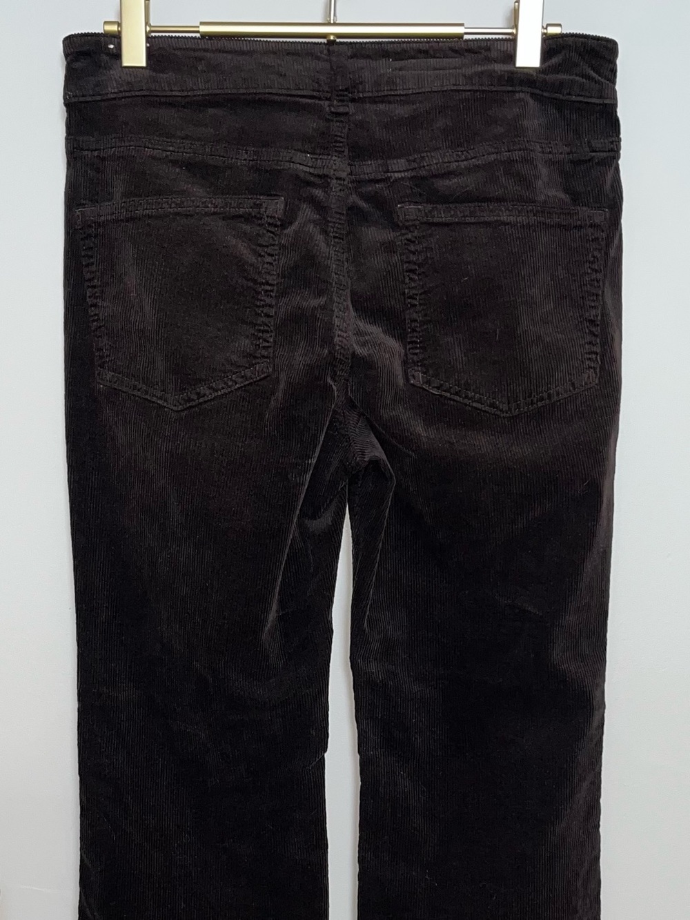 Pilcro by Anthropologie | The Yaya Brown Corduroy Cropped Kick Flare Pants - Picture 8 of 10
